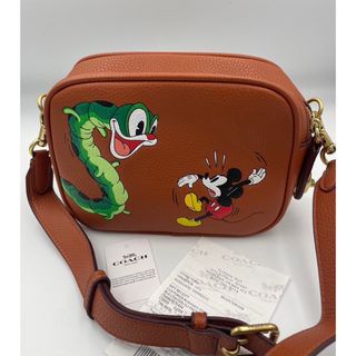 未使用　ディズニー　ミッキー　COACH コーチ　ショルダーバッグ　ポシェット