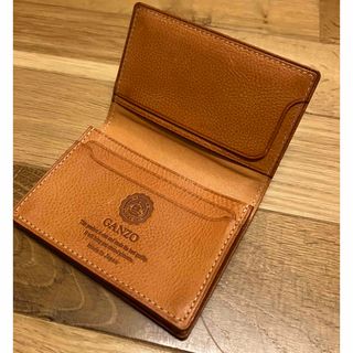 GANZO - ガンゾ 名刺入れ ネイビー シンブライドルの通販 by ヤジ's