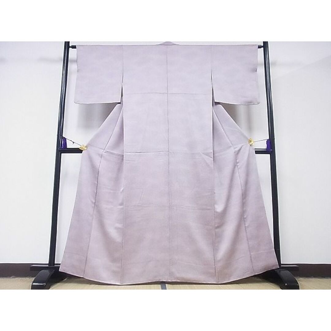 平和屋-こころ店■上質な小紋 霞文 着丈161.5cm 裄丈63cm 正絹 逸品 B-zg5989