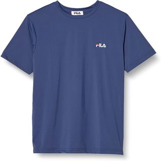 フィラ(FILA)のFILA フィラ テニスウェア 半袖Tシャツ 413316 ブルー メンズM新品(ウェア)