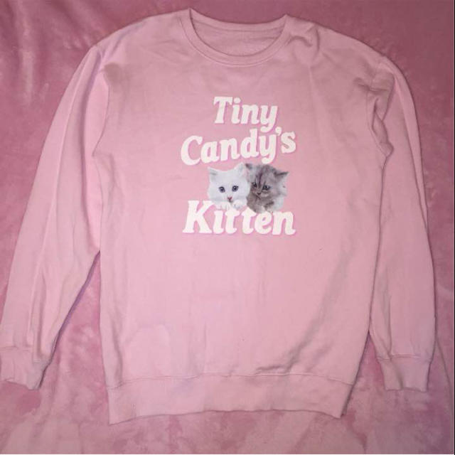 Candy Stripper(キャンディーストリッパー)のネコスウェット レディースのトップス(トレーナー/スウェット)の商品写真