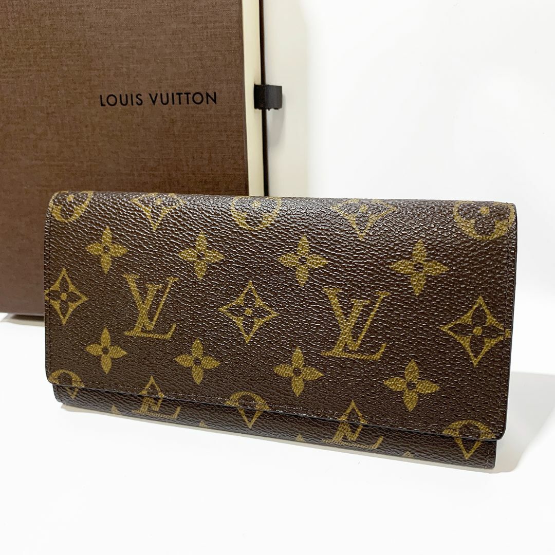 約18cm幅【美品】LOUIS VUITTON ルイ・ヴィトン ポルトフォイユカルトクレディ