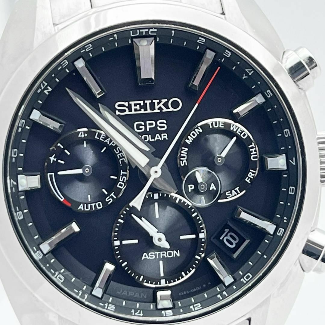 SEIKO - 美品 セイコー アストロン 5Xシリーズ デュアルタイム SBXC021 ...