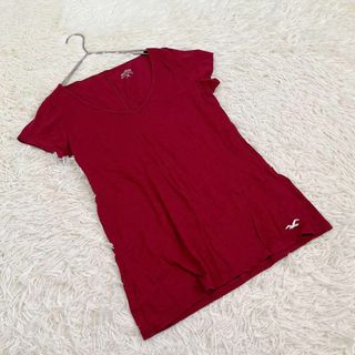 ホリスター(Hollister)の【HOLLISTER】ホリスター（M）半袖トップス カットソー シャツ(Tシャツ(半袖/袖なし))