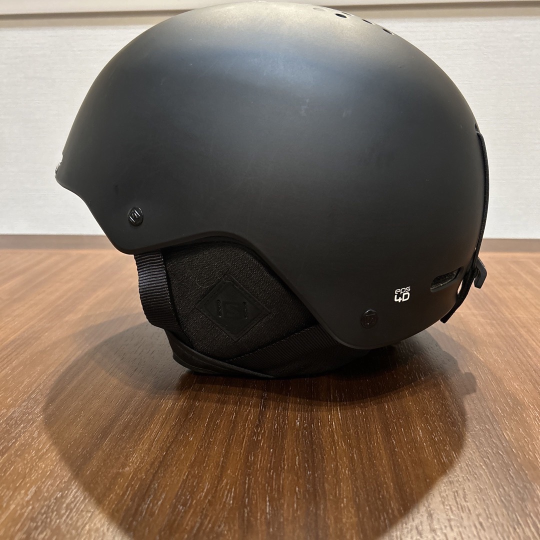 SALOMON(サロモン)のSALOMONヘルメットBRIGADE＋ スポーツ/アウトドアのスノーボード(ウエア/装備)の商品写真