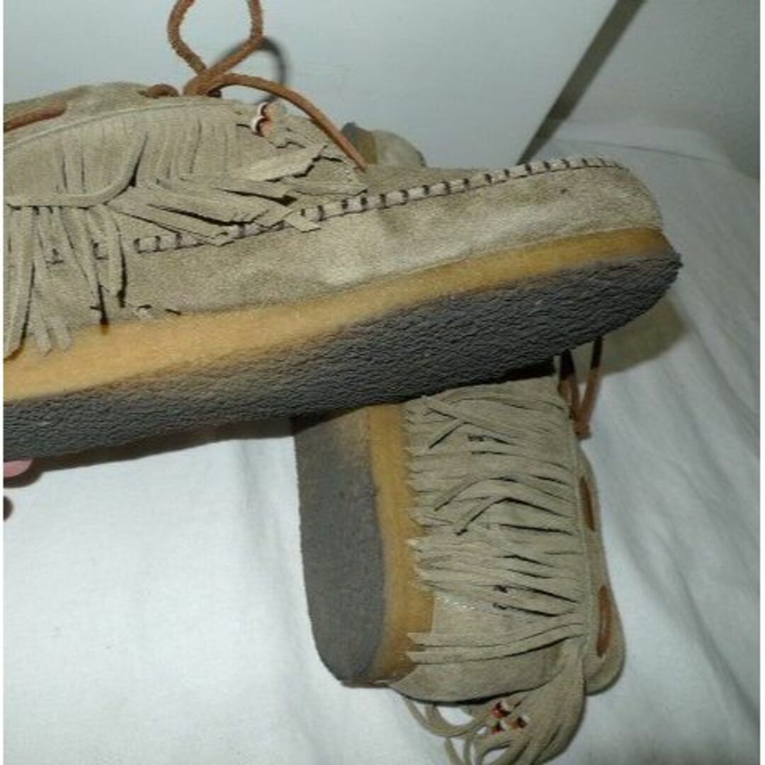 Inpaichthys Kerri(インパクティスケリー)のインパクティスケリー ブーツ フリンジ スウェード モカシン シューズ メンズの靴/シューズ(ブーツ)の商品写真