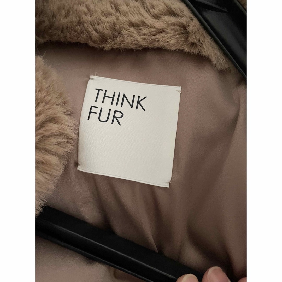 DEUXIEME CLASSE(ドゥーズィエムクラス)のThink Fur. エコファーロングコート レディースのジャケット/アウター(毛皮/ファーコート)の商品写真