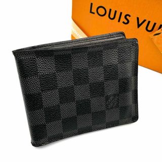 LOUIS VUITTON ルイヴィトン ポルトフォイユ・プラザ ダミエコバルト ロングウォレット 二つ折り財布 グレー/ブラック M63254