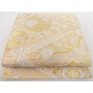 平和屋-こころ店□佐賀錦 六通柄袋帯 色紙重ね花鳥文 金銀糸 正絹 逸品 ... 平和屋-こころ店■西陣さの善謹製 六通柄袋帯 寿光織 高砂 銀糸 証紙付き 正絹 逸品 B-cy5286
