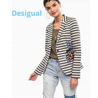 デシグアル(DESIGUAL)のDesigual XL レディースジャケット美品(テーラードジャケット)