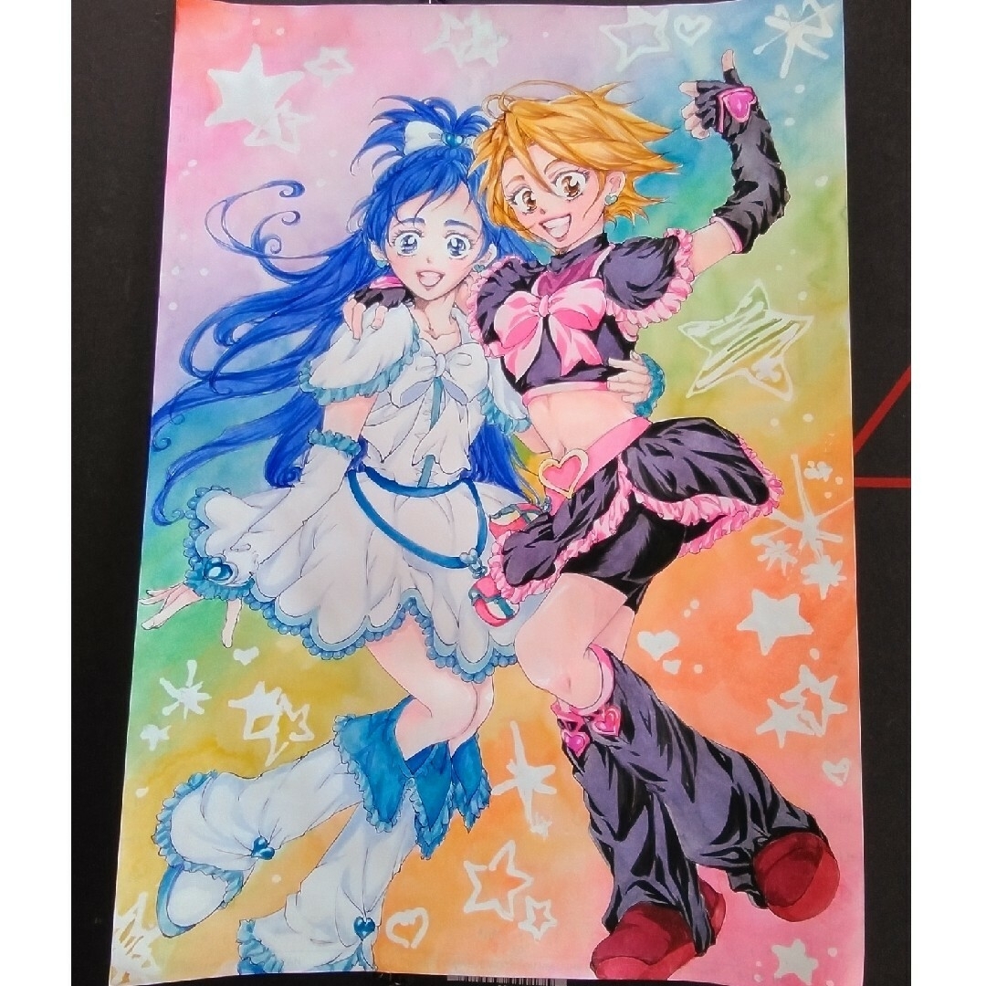 インテリア/家具専用  手描きイラスト  ふたりはプリキュア  Zガンダムルールカ 鬼滅 蜜璃