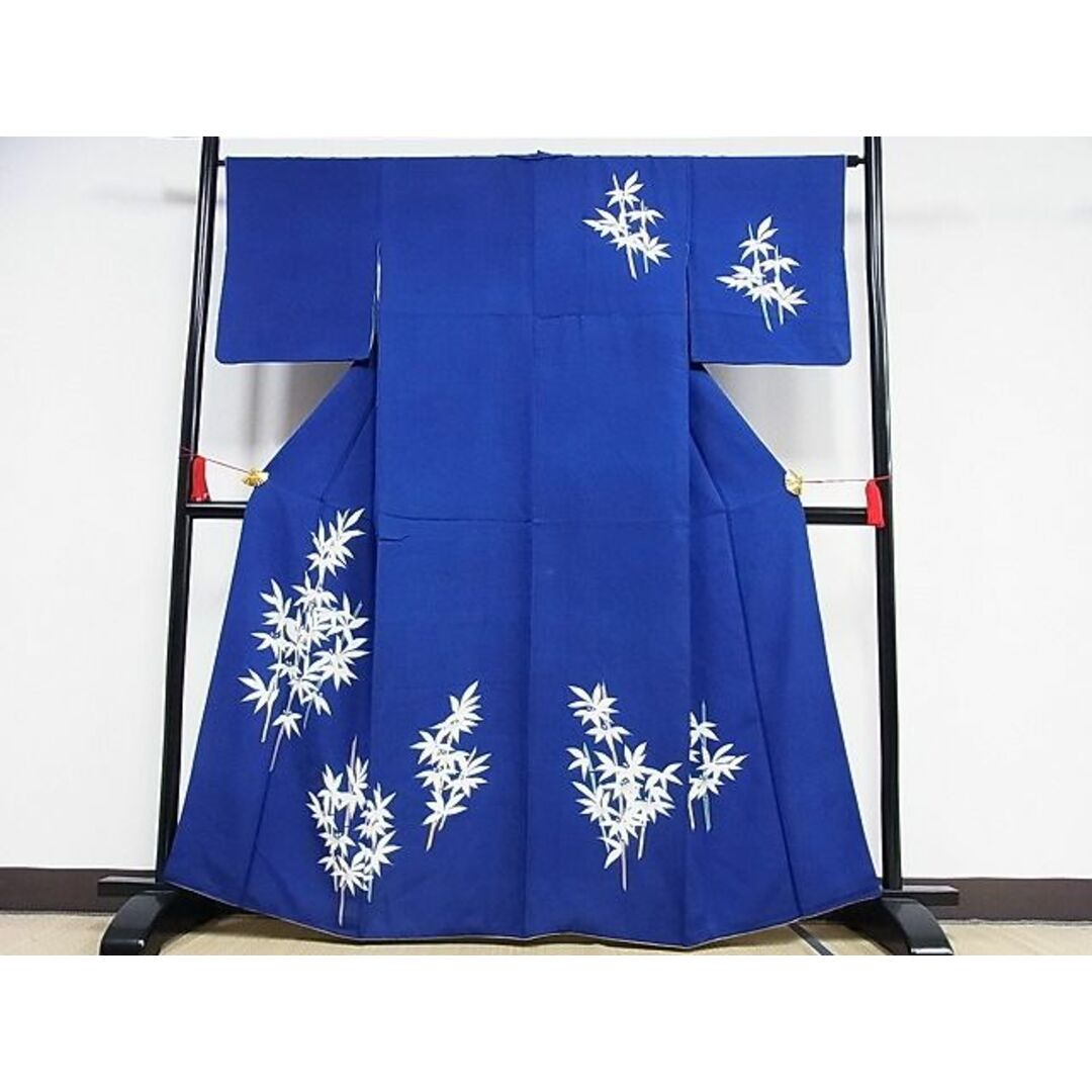 平和屋-こころ店■訪問着 風景文 たたき染め 金銀彩 着丈161cm 裄丈63cm 正絹 逸品 B-np8445