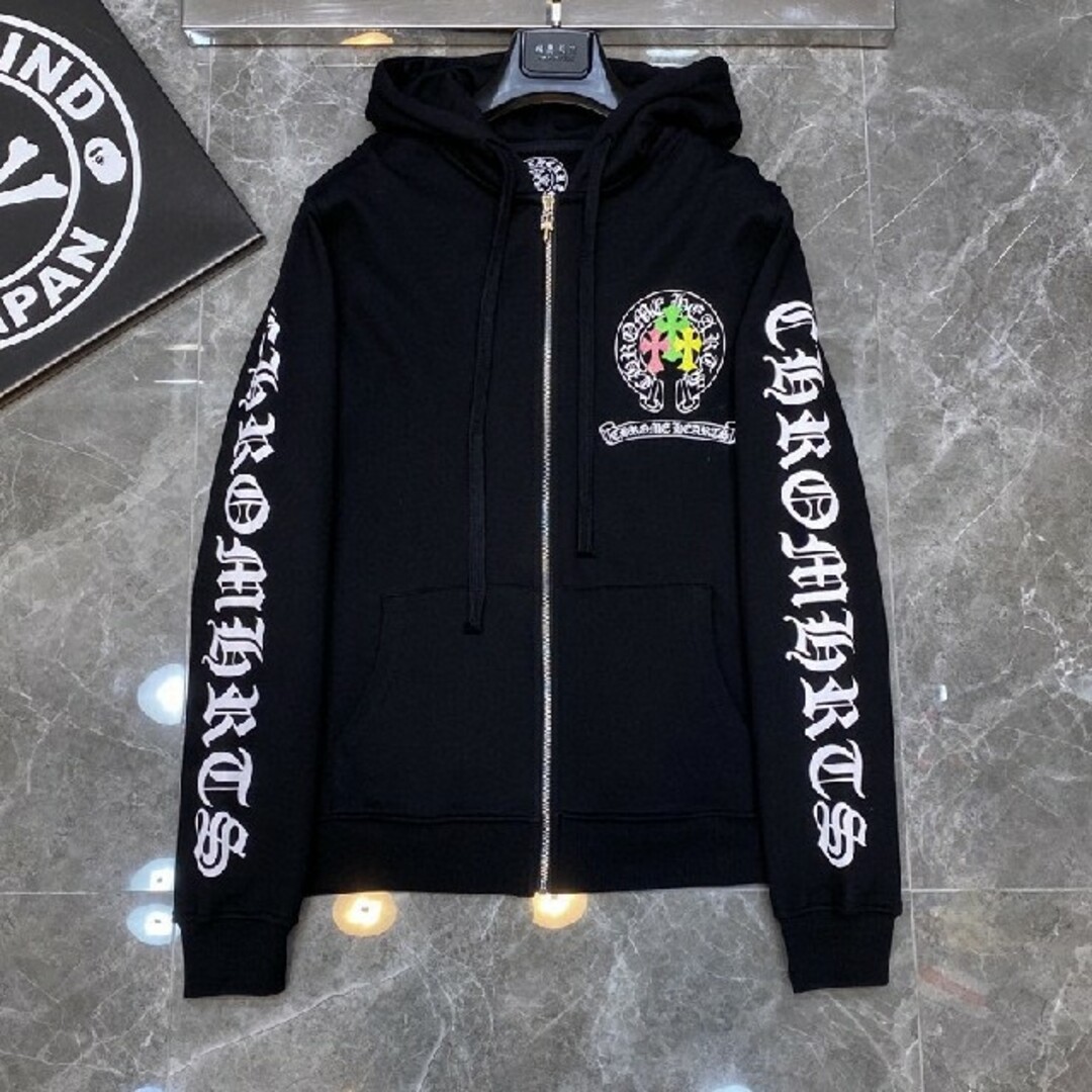 クロムハーツ ????Chrome Hearts パーカー 白黒2色大人気