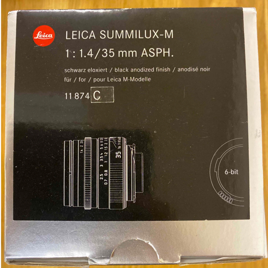 LEICA(ライカ)のLeica ズミルックスM ASPH35F1.4(6BIT)B スマホ/家電/カメラのカメラ(その他)の商品写真