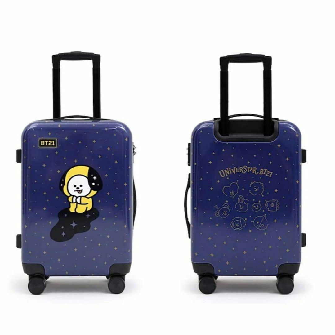 新品未使用 bt21 スーツケース キャリーケースUNV CHIMMY 24 新品未使用 bt21 スーツケース キャリーケースUNV CHIMMY 24