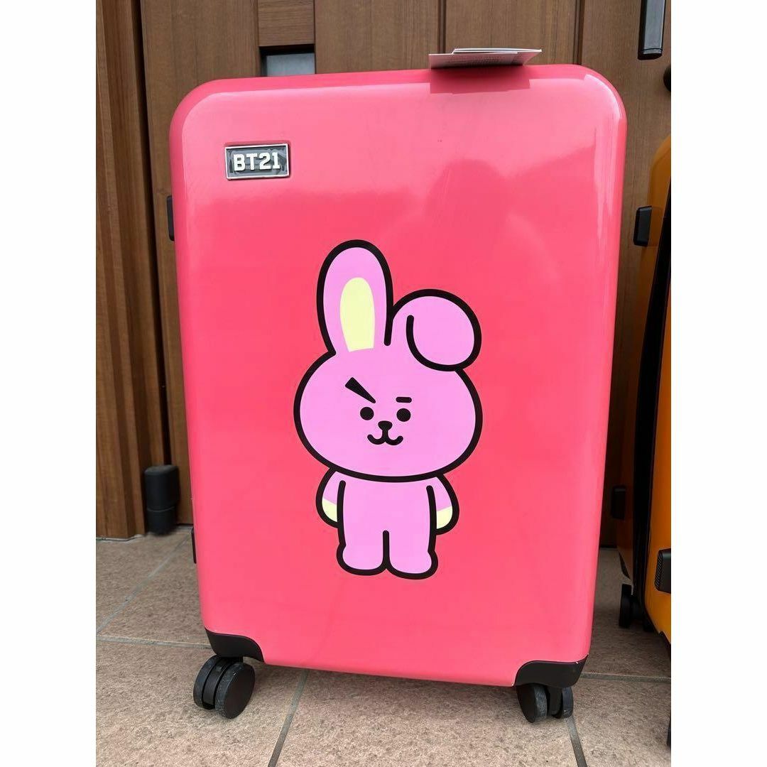 新品未使用 bt21 スーツケース キャリーケース COOKY 24インチ-