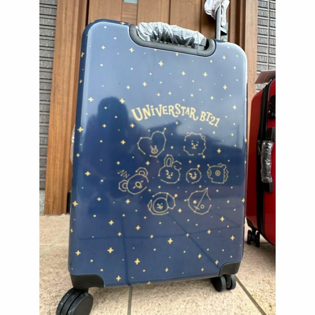 新品未使用 bt21 スーツケース キャリーケースUNV KOYA 20インチの通販 新品未使用 bt21 スーツケース キャリーケースUNV KOYA 20インチの通販
