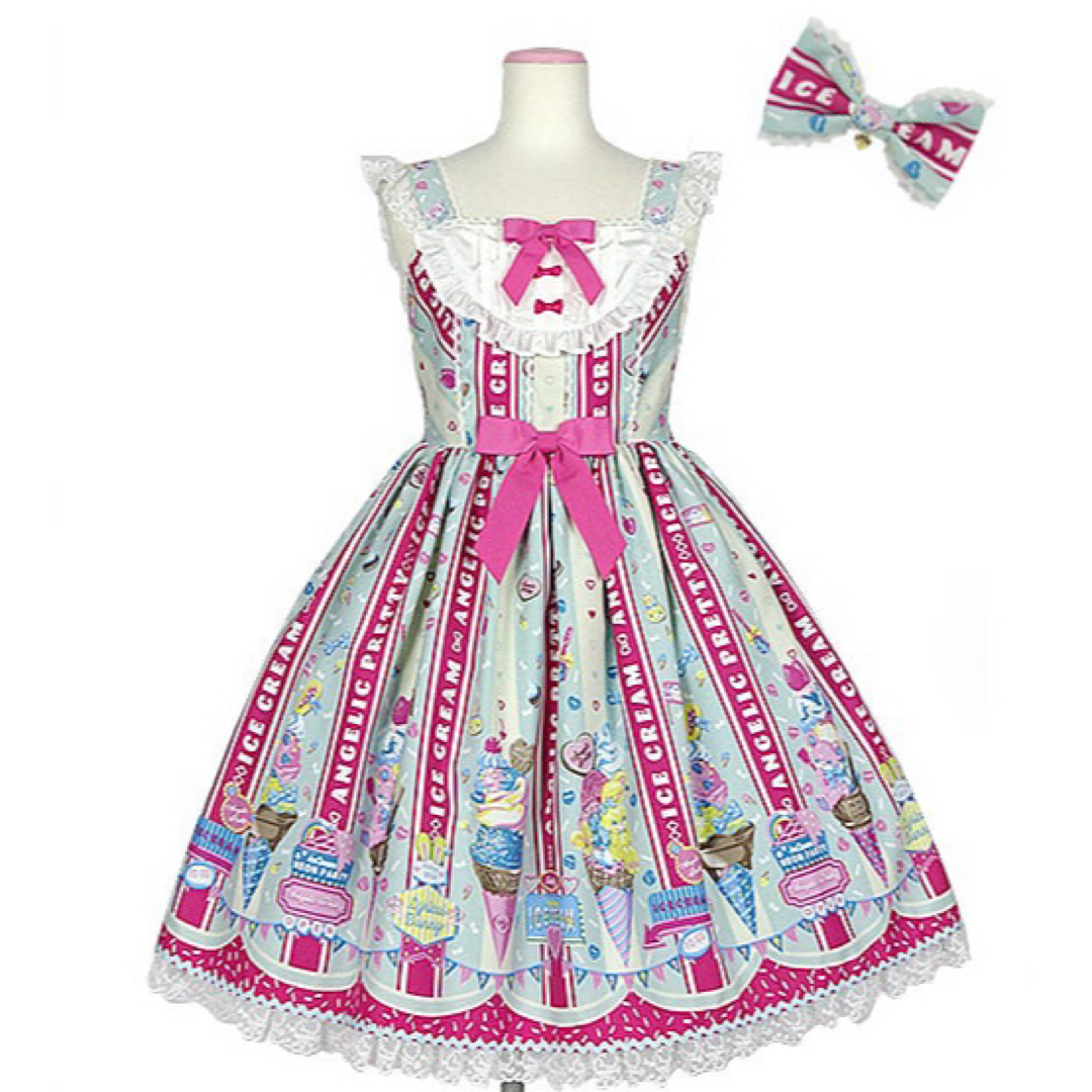 angelic pretty ice cream parlor ミントワンピ