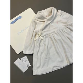 ポロラルフローレン(POLO RALPH LAUREN)の【美品】ポロラルフローレン　ベビーワンピース　ガウン風ドレス(ワンピース)