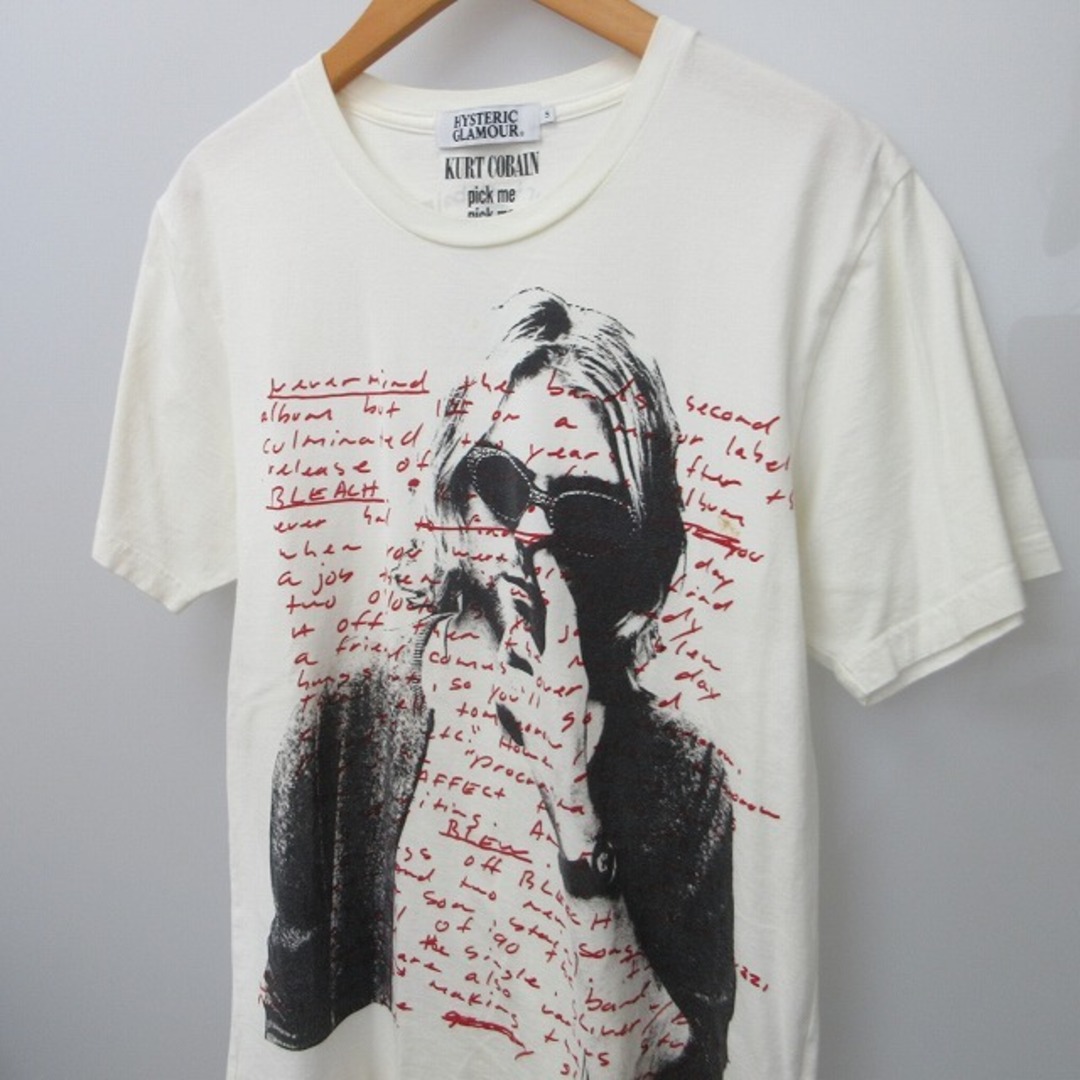 ヒステリックグラマー カートコバーン Tシャツ カットソー S STK ヒステリックグラマー Tシャツ HYSTERIC GLAMOUR 90S
