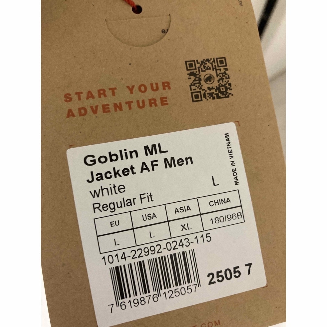 Mammut(マムート)の【新品未使用】マムート　Goblin ML Jacket AF Men メンズのジャケット/アウター(その他)の商品写真