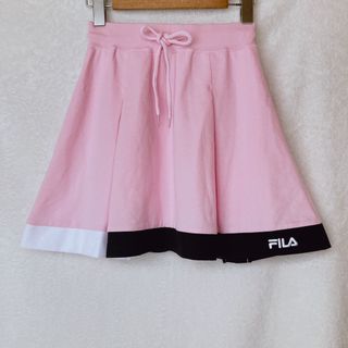 フィラ(FILA)のFILA ウエスト紐 ウエアー ミニ丈 スカート ミニスカ S テニス ゴルフ(ミニスカート)