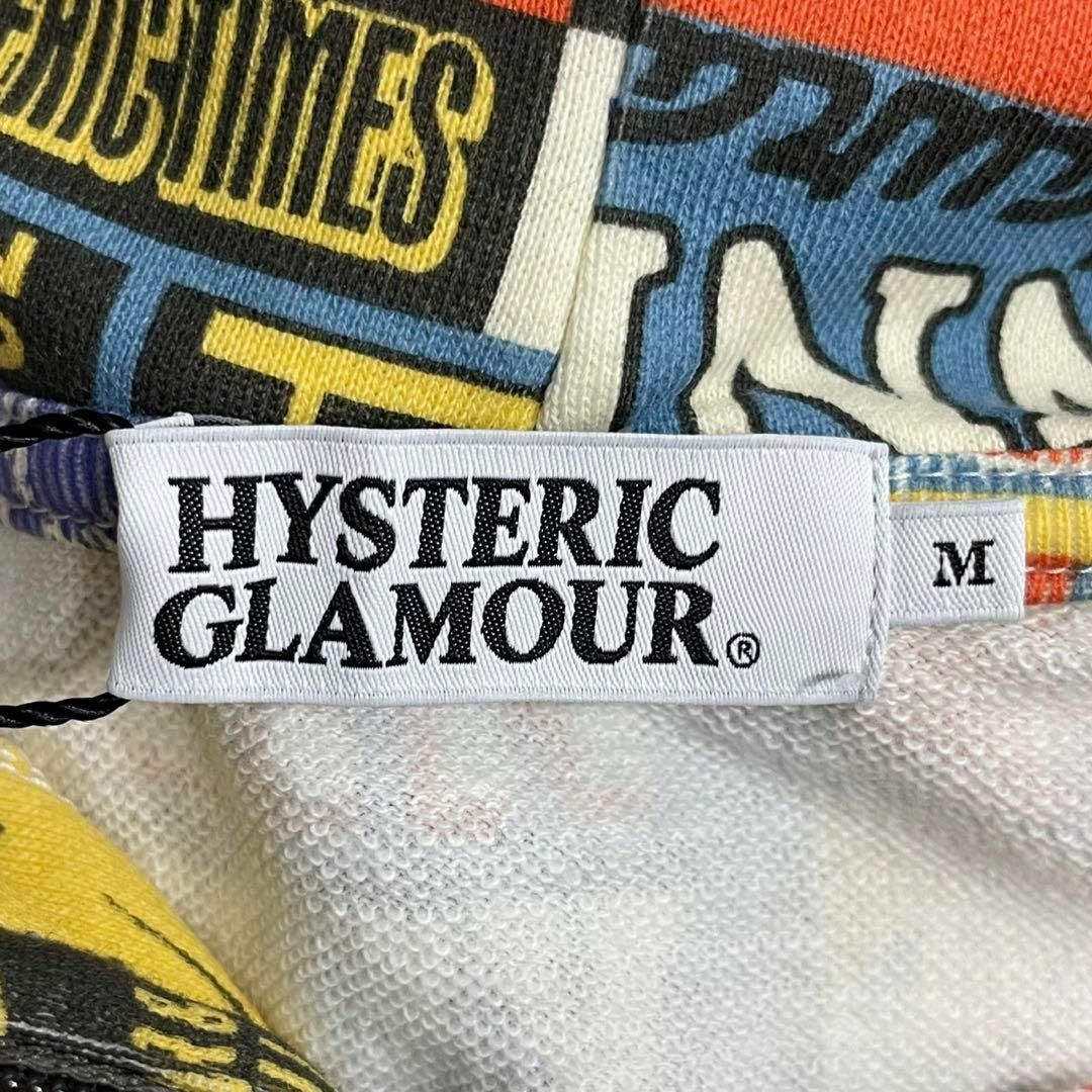 HYSTERIC GLAMOUR(ヒステリックグラマー)の【新品タグ付】ヒステリックグラマー　フルジップパーカー　ヒスガール　総柄　即完売 メンズのトップス(パーカー)の商品写真