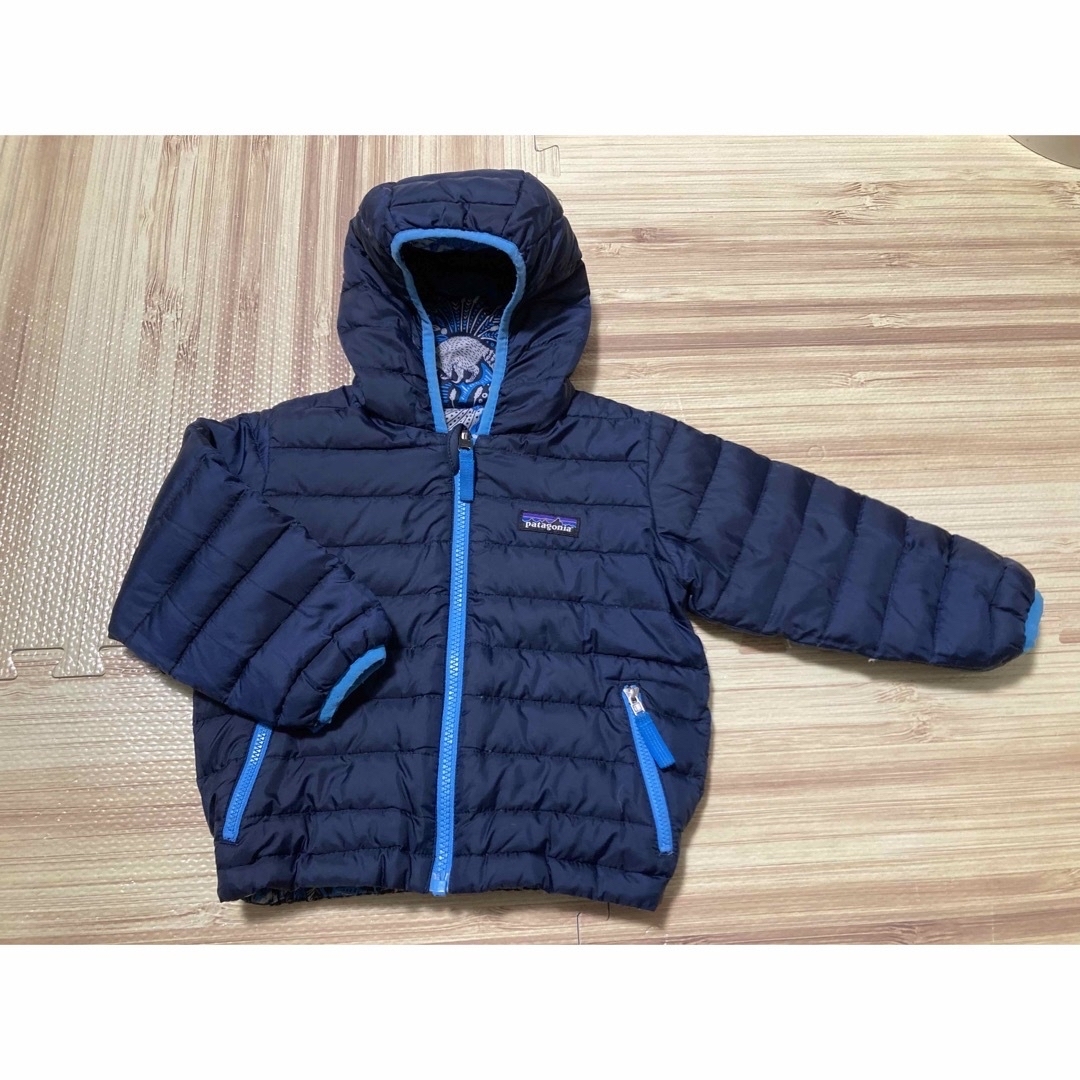 patagonia パタゴニア　キッズコート　リバーシブル