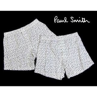 ポールスミス(Paul Smith)の【ポールスミス/Paul Smith】メンズニットトランクス・M・ホワイト×2枚(トランクス)