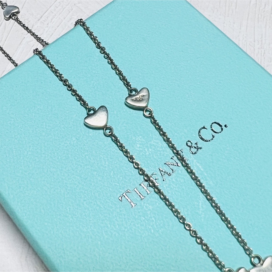Tiffany & Co. - Tiffany オープンハート ラリアット ネックレス