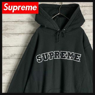 Supreme - 【即完売モデル】シュプリーム パーカー センター刺繍ロゴ