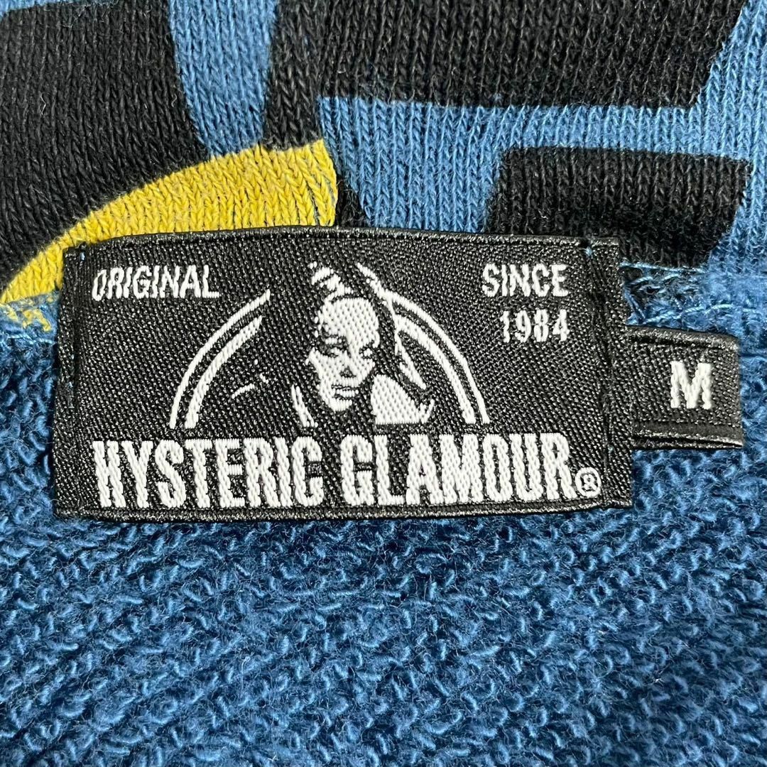 HYSTERIC GLAMOUR(ヒステリックグラマー)の【希少デザイン】ヒステリックグラマー　フルジップ　パーカー　総柄　入手困難 メンズのトップス(パーカー)の商品写真