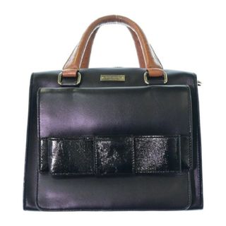 ケイトスペードニューヨーク(kate spade new york)のkate spade new york ハンドバッグ - 黒 【古着】【中古】(ハンドバッグ)