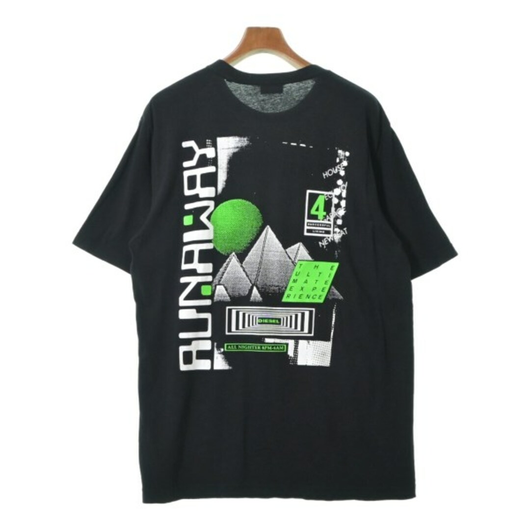 DIESEL(ディーゼル)のDIESEL ディーゼル Tシャツ・カットソー L 黒 【古着】【中古】 メンズのトップス(Tシャツ/カットソー(半袖/袖なし))の商品写真