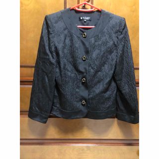 GIVENCHY - GIVENCHY ジバンシー ノーカラージャケット 金ボタン