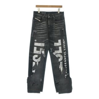 ディーゼル(DIESEL)のDIESEL ディーゼル デニムパンツ 30(M位) 黒(デニム) 【古着】【中古】(デニム/ジーンズ)