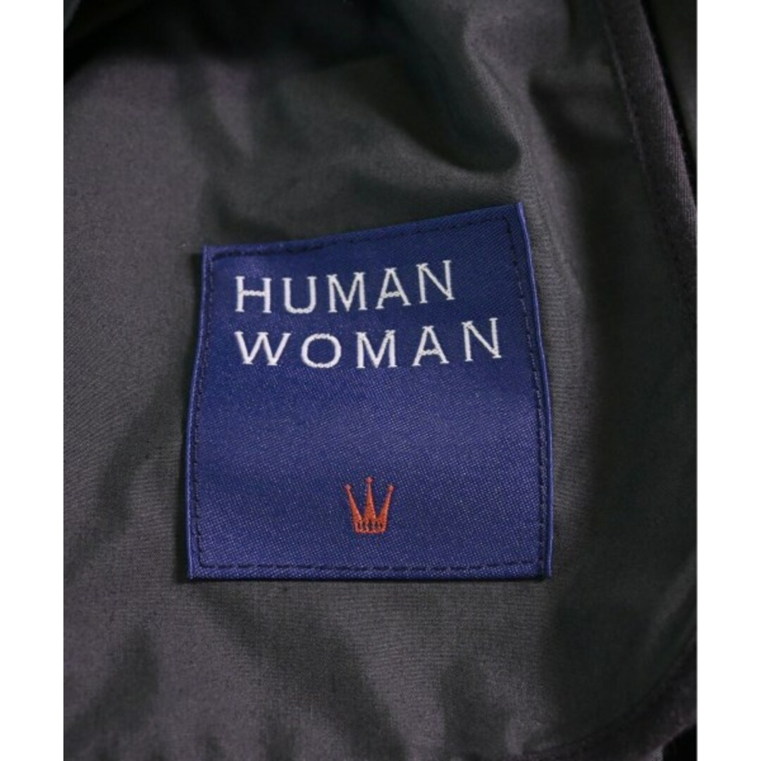 HUMAN WOMAN ヒューマン　ウーマン コート M 黒