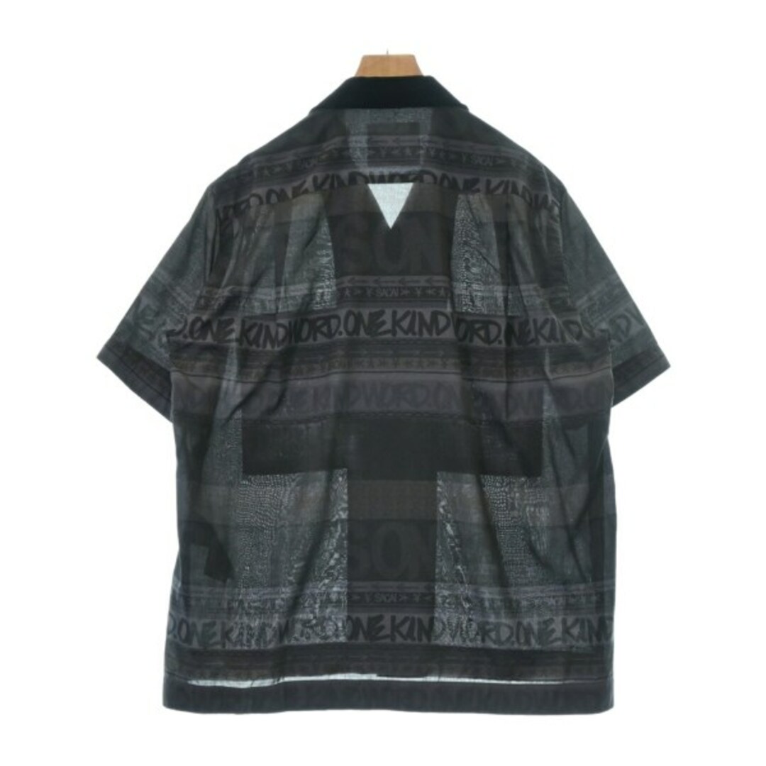 sacai サカイ カジュアルシャツ 2(M位) 黒