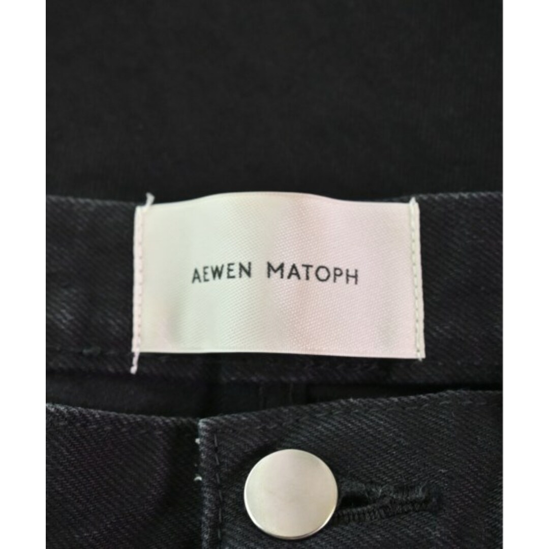 AEWEN MATOPH(イウエンマトフ)のAEWEN MATOPH パンツ（その他） 36(S位) 黒(デニム) 【古着】【中古】 レディースのパンツ(その他)の商品写真