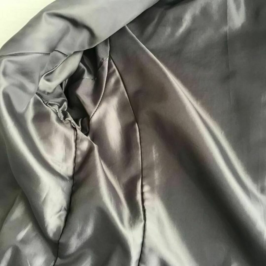 ELLE PLANETE(エルプラネット)の@【38/M】エルプラネット ストライプ パンツ スーツ 上下 セットアップ レディースのフォーマル/ドレス(スーツ)の商品写真