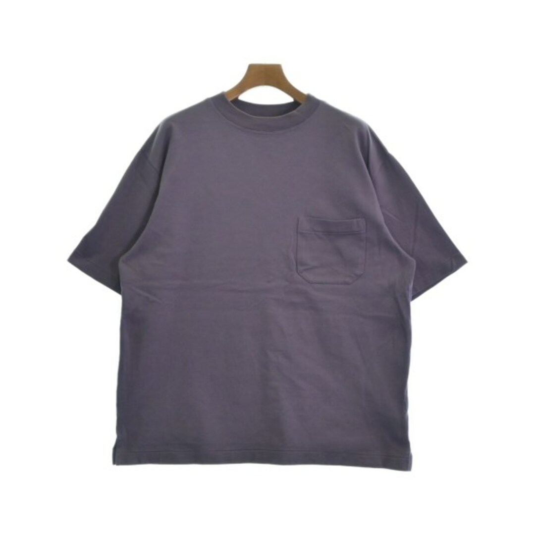 AURALEE(オーラリー)のAURALEE オーラリー Tシャツ・カットソー 4(M位) 紫 【古着】【中古】 メンズのトップス(Tシャツ/カットソー(半袖/袖なし))の商品写真