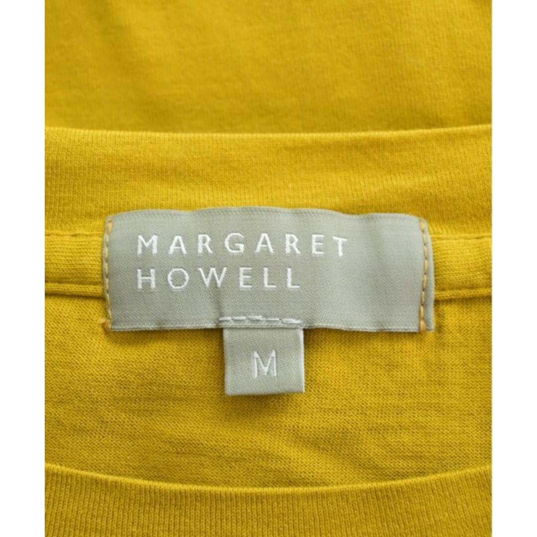 MARGARET HOWELL(マーガレットハウエル)のMARGARET HOWELL Tシャツ・カットソー M 黄 【古着】【中古】 メンズのトップス(Tシャツ/カットソー(半袖/袖なし))の商品写真