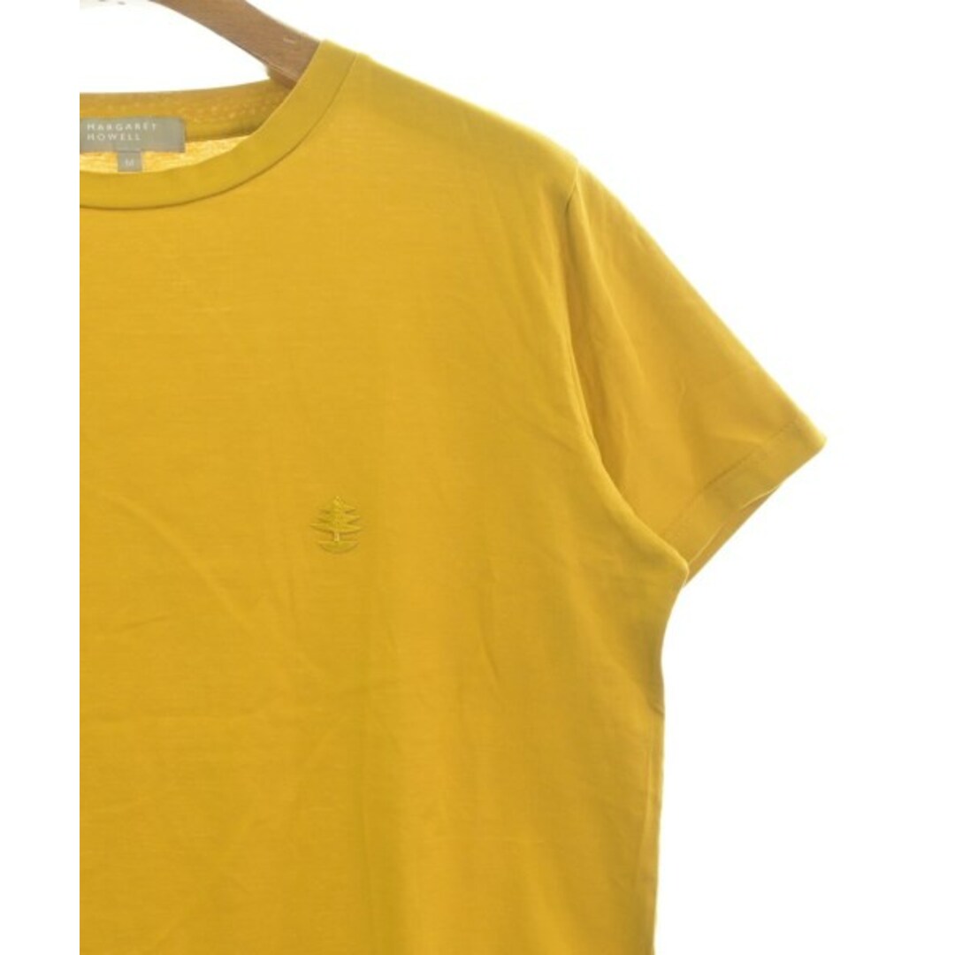 MARGARET HOWELL(マーガレットハウエル)のMARGARET HOWELL Tシャツ・カットソー M 黄 【古着】【中古】 メンズのトップス(Tシャツ/カットソー(半袖/袖なし))の商品写真