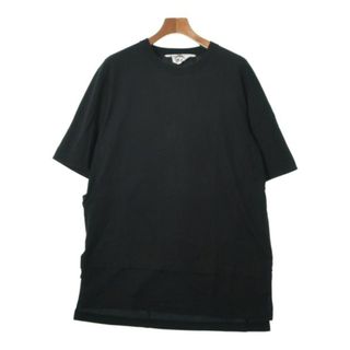 サンシー(SUNSEA)のSUNSEA サンシー Tシャツ・カットソー 2(M位) 黒 【古着】【中古】(Tシャツ/カットソー(半袖/袖なし))