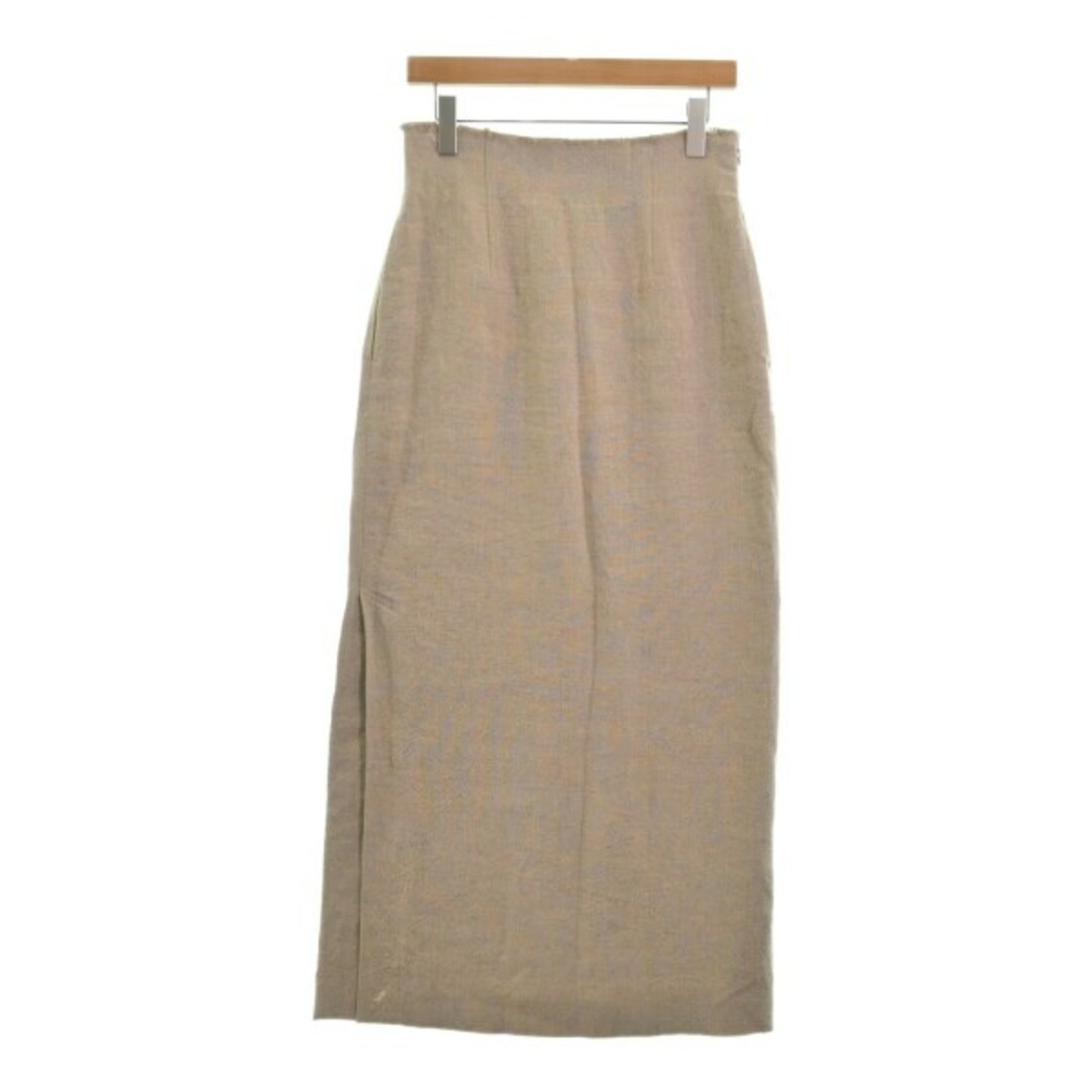 Plage プラージュ ロング・マキシ丈スカート 38(M位) ベージュ 【古着】【中古】 | フリマアプリ ラクマ Plage ロング・マキシ丈スカート レディース