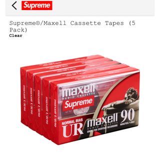 シュプリーム(Supreme)の★supreme Maxell Cassette 5P カセットテープ(その他)