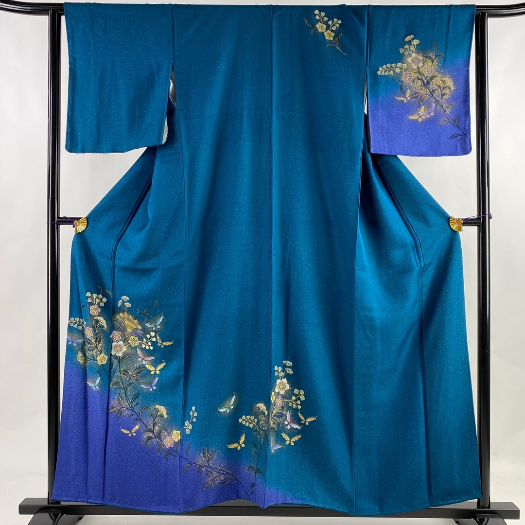 付下げ 身丈157cm 裄丈63cm 正絹 美品 名品-