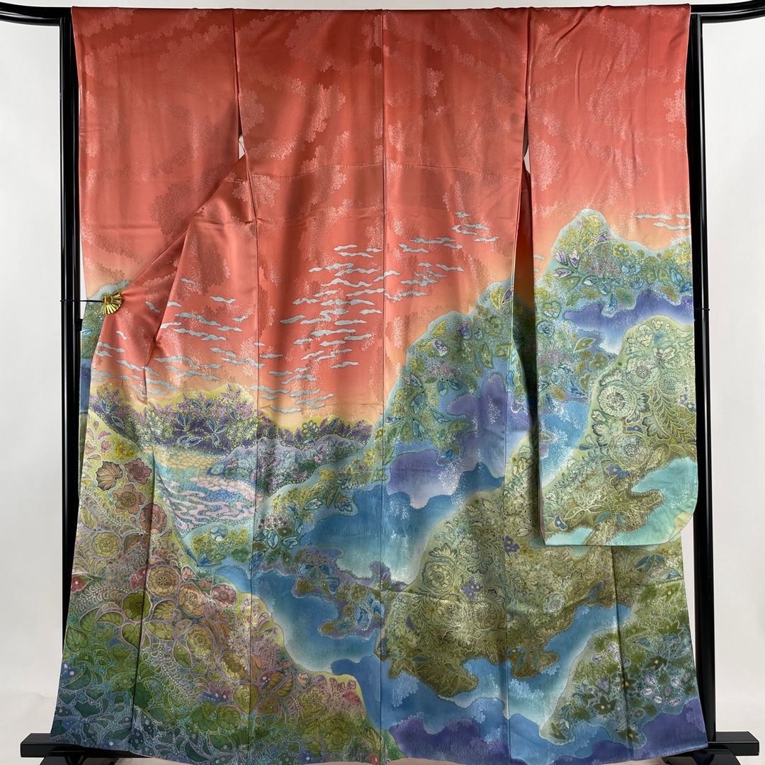 振袖 身丈160cm 裄丈65cm 正絹 美品 逸品