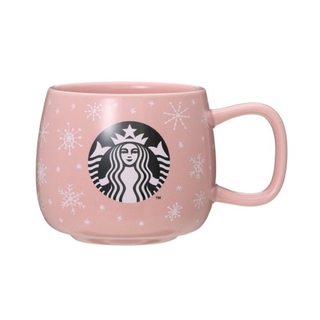 スターバックスコーヒー(Starbucks Coffee)のスターバックス ホリデー2018マグピンク296ml(グラス/カップ)