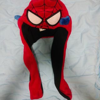 マーベル(MARVEL)のマーベル　スパイダーマン　耳が動かせる帽子　ハロウィーン衣裳にも(帽子)